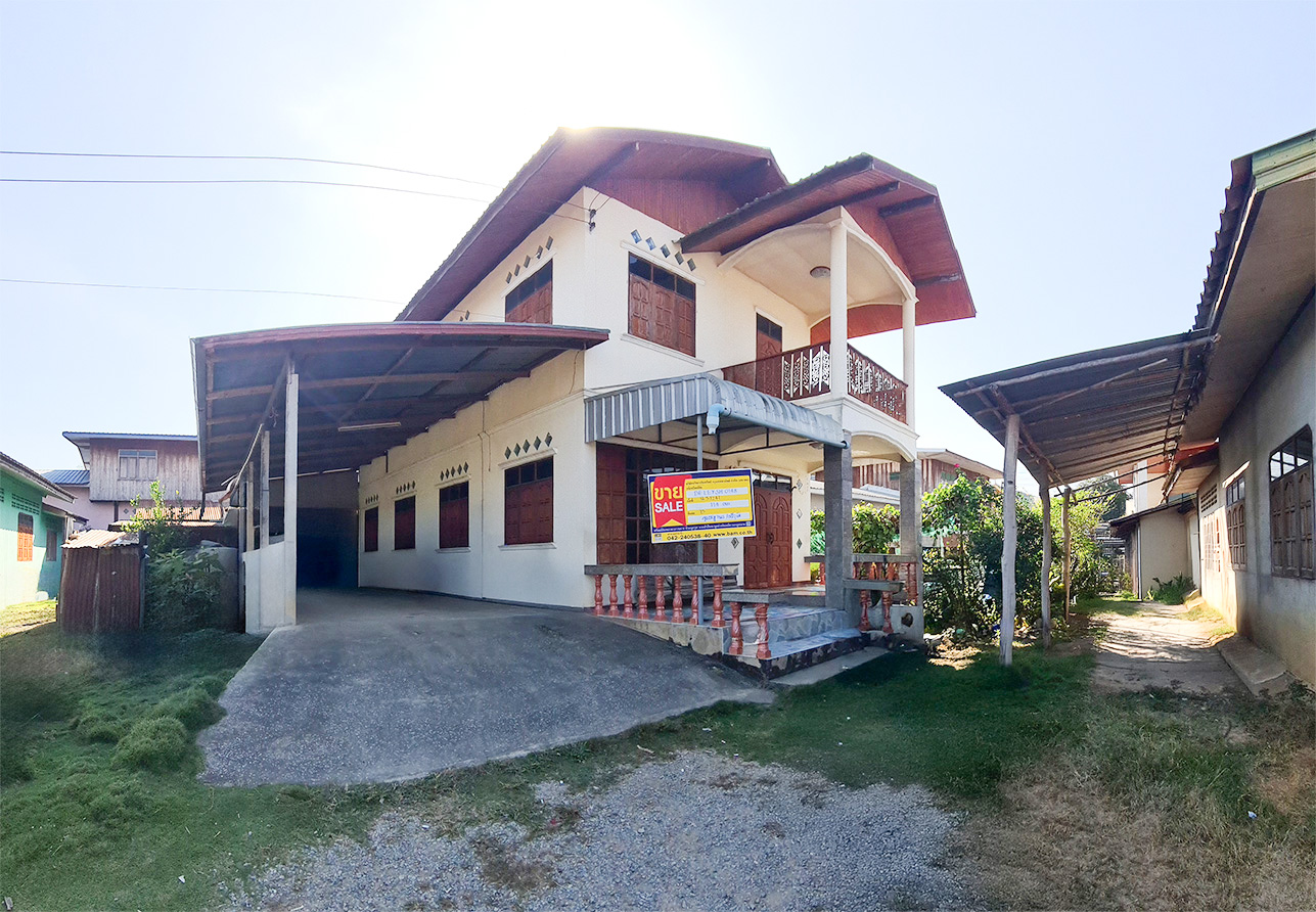 บ้านเดี่ยว บ้านน้ำพร ชุมชนริมน้ำ