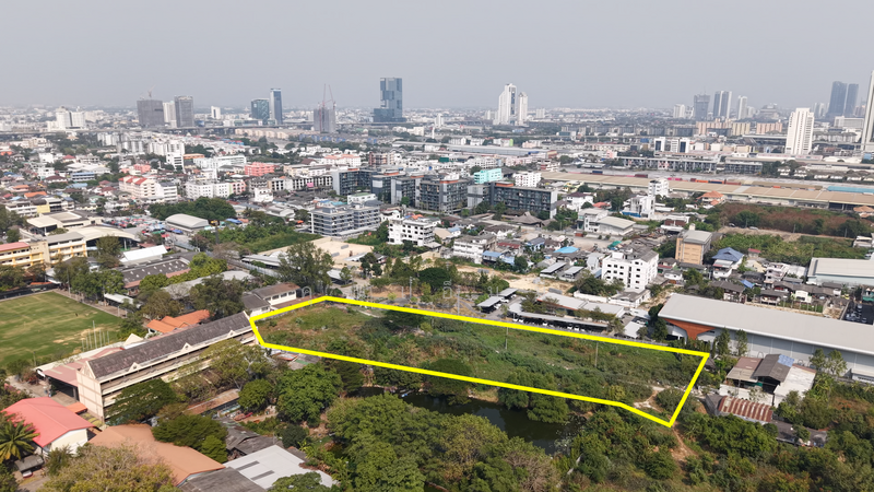 ที่ดินแปลงใหญ่ ซอย ลาซาล 48 ( สุขุมวิท 105 ) ขนาด 5-2-28 ไร่ ผังเมืองสีส้ม ใจกลางย่านเศรษฐกิจ, Bangkok