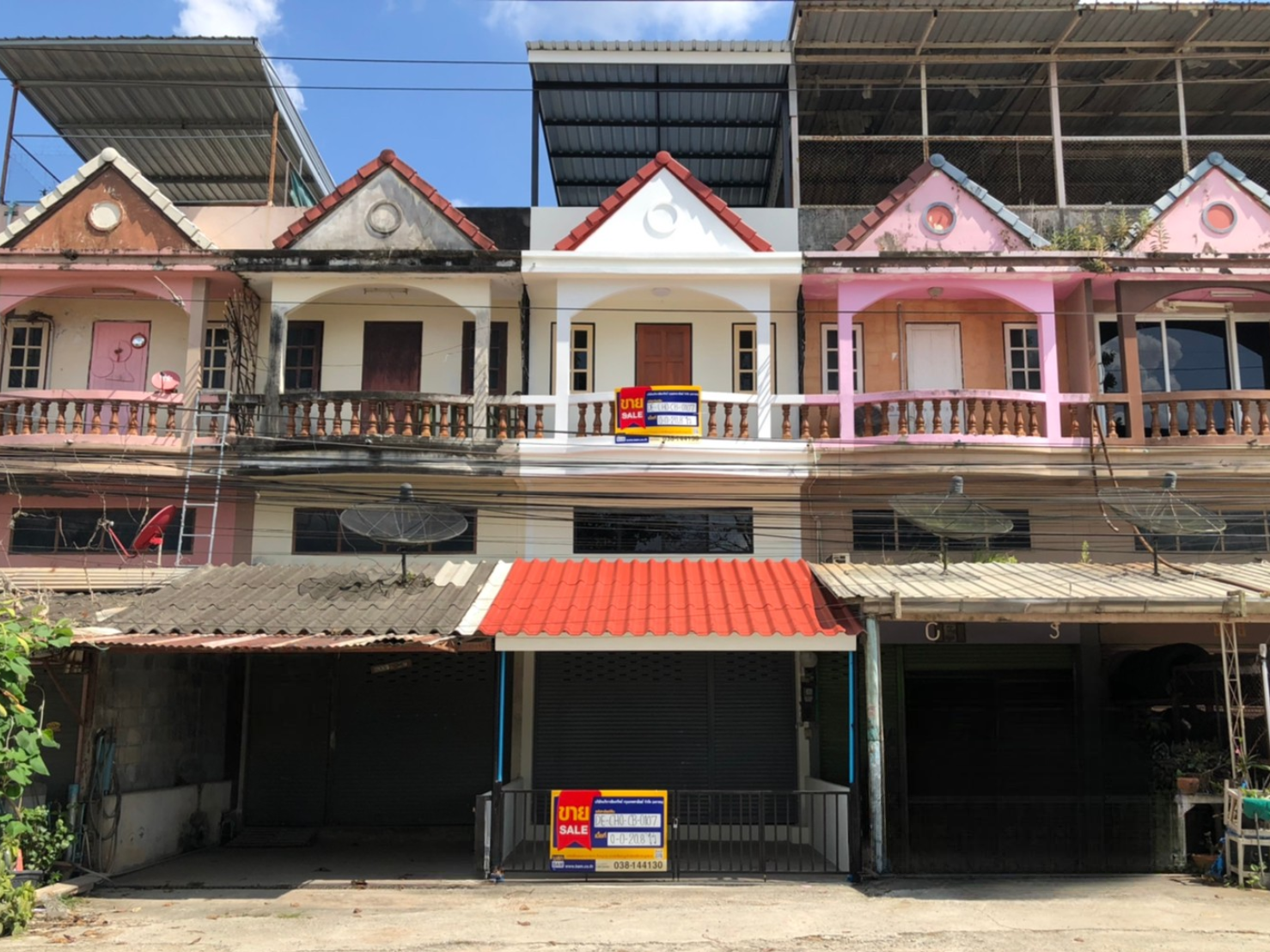 บ้านพักอาศัย 2 ชั้น โครงการปรีดาแลนด์ ชลบุรี