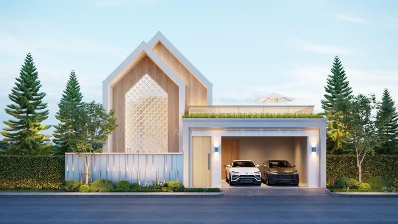Modern Morocco Pool Villa for Sale Thung Klom Tan Man Pattaya, Chon Buri (Pattaya)