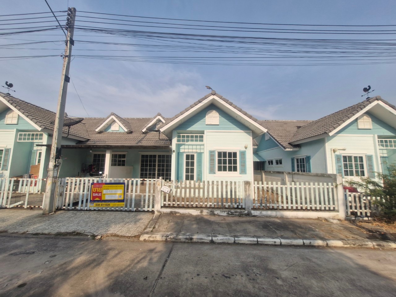 บ้านแฝด โครงการวีน่าทาวน์ ระยอง