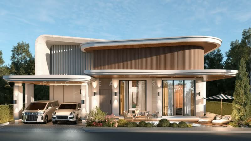 Single Story Luxury Modern House for Sale North Pattaya, Chon Buri (Pattaya)