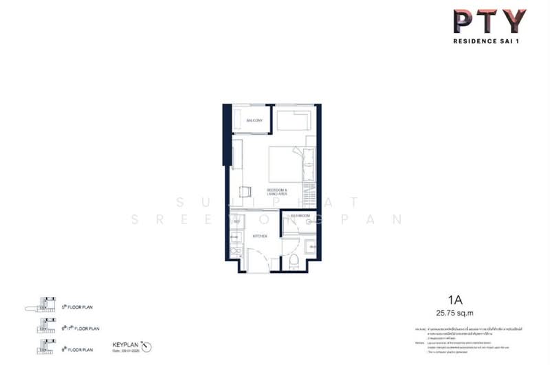 PTY Residence Sai 1, Chon Buri (Pattaya)