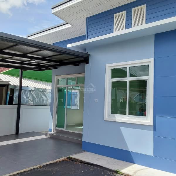 Single-storey detached house (brand new) in Saensuk Village, Noen Phra, Rayong