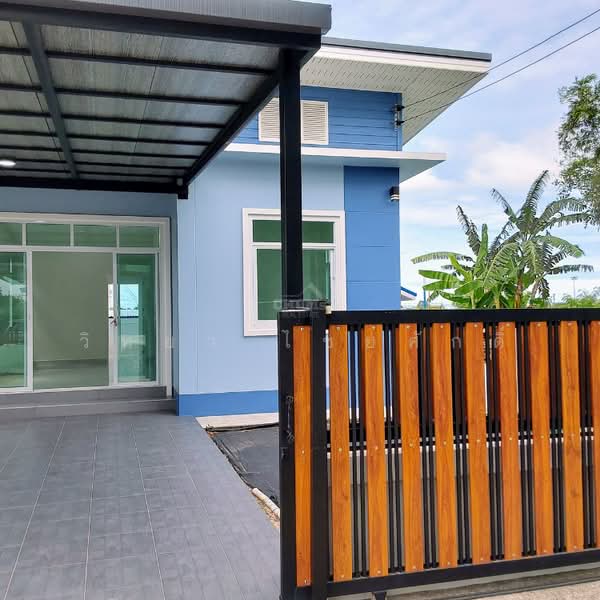 Single-storey detached house (brand new) in Saensuk Village, Noen Phra, Rayong