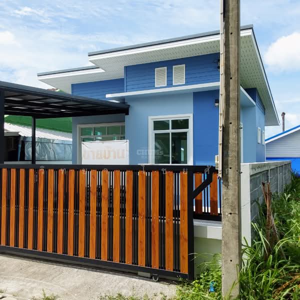 Single-storey detached house (brand new) in Saensuk Village, Noen Phra, Rayong
