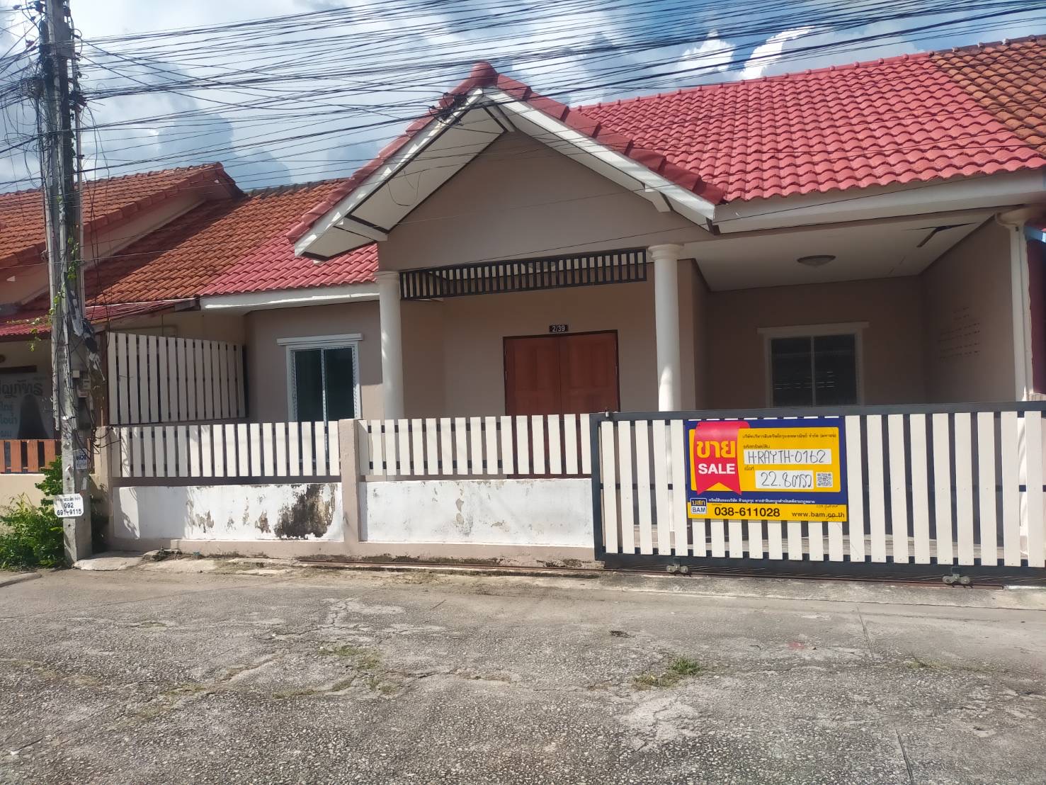 Townhouse project Phummani House, Ban Chang, Rayong