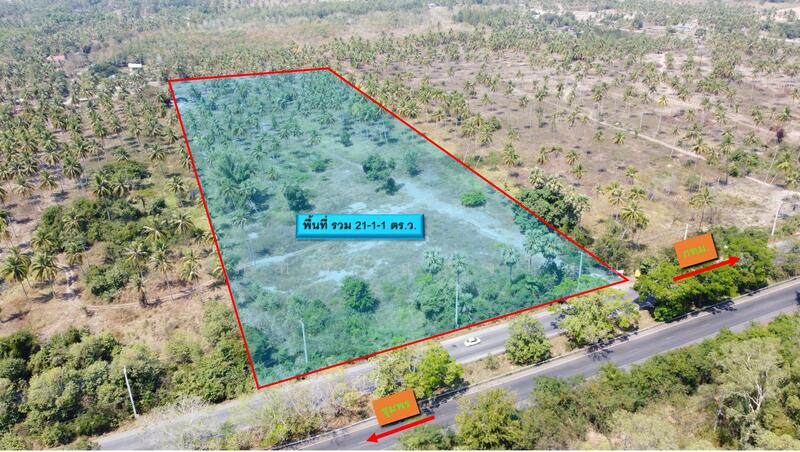 Land adjacent to Phetkasem Road, Huai Sai , Mueang Prachuap Khiri Khan, Prachuap Khiri Khan