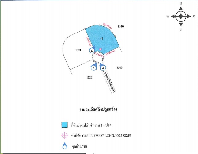 ที่ดินเปล่า โครงการกฤษดานคร 26 นครปฐม