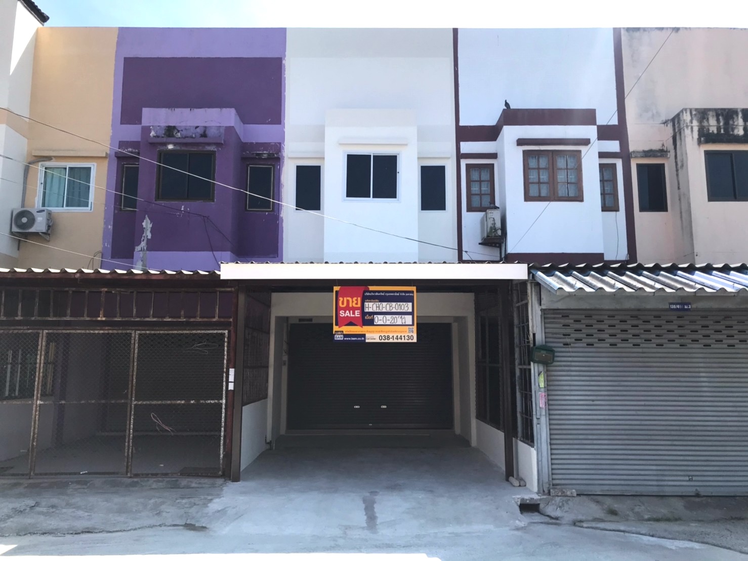 บ้านพักอาศัยแบบบ้านพาณิชย์ โครงการพัทยาปาร์คฮิลล์ ชลบุรี