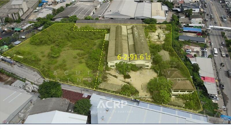 Land for sale at Industrial zone, Suksawat Road, Samut Prakan
