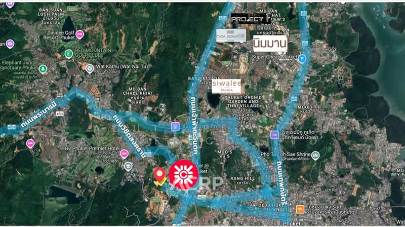 Prime Land for Sale – Behind Central Phuket, Phuket