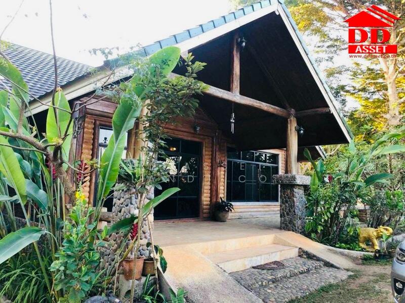 ขายบ้านไม้สักพร้อมที่ดิน จ.เชียงราย ใกล้มหาวิทยาลัยแม่ฟ้าหลวง รหัส : H8123, Chiang Rai