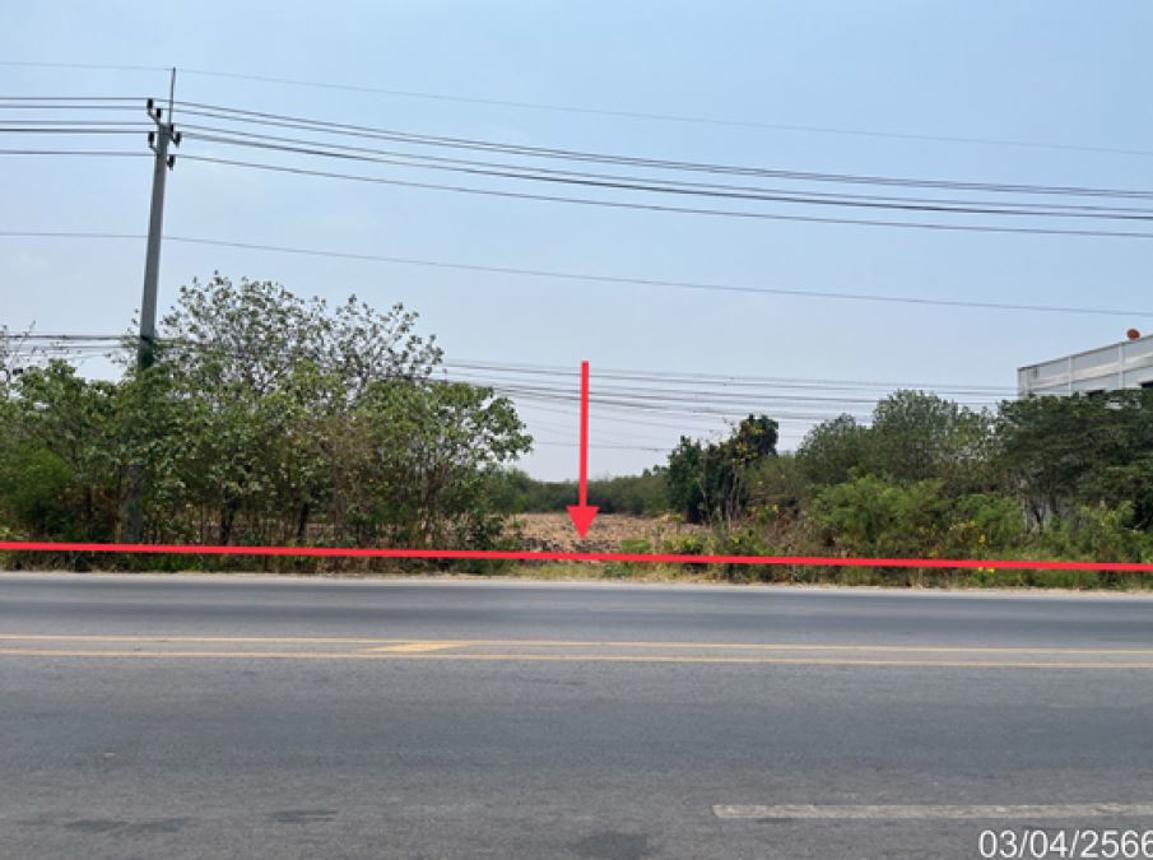 Vacant land for rural development in Lopburi.