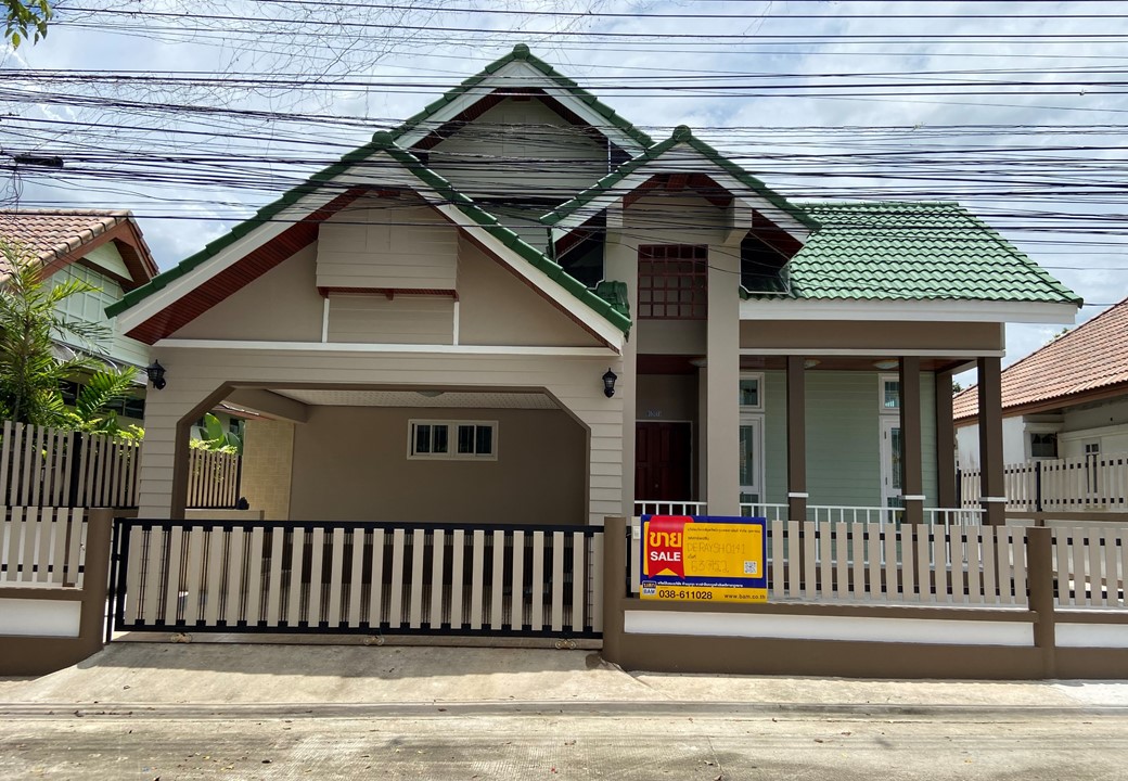 Single Detached House, Phet Rattan Project, Rayong City