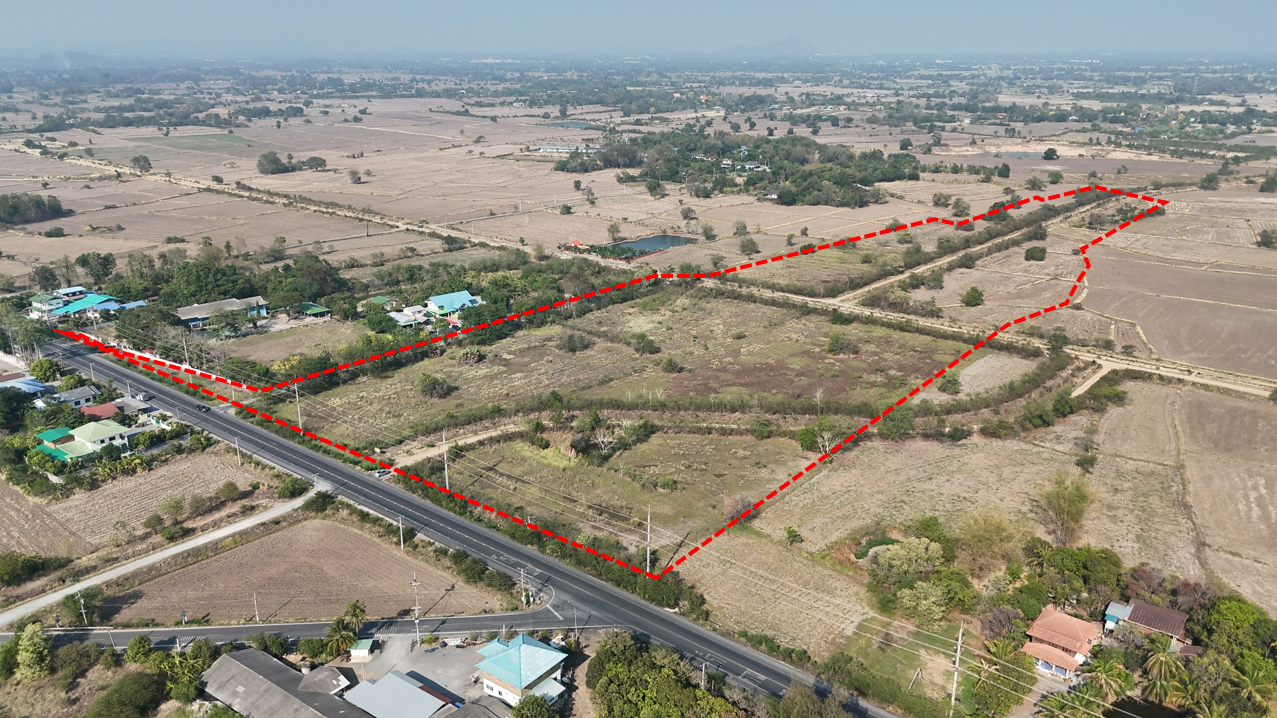 Empty Land in Saraburi