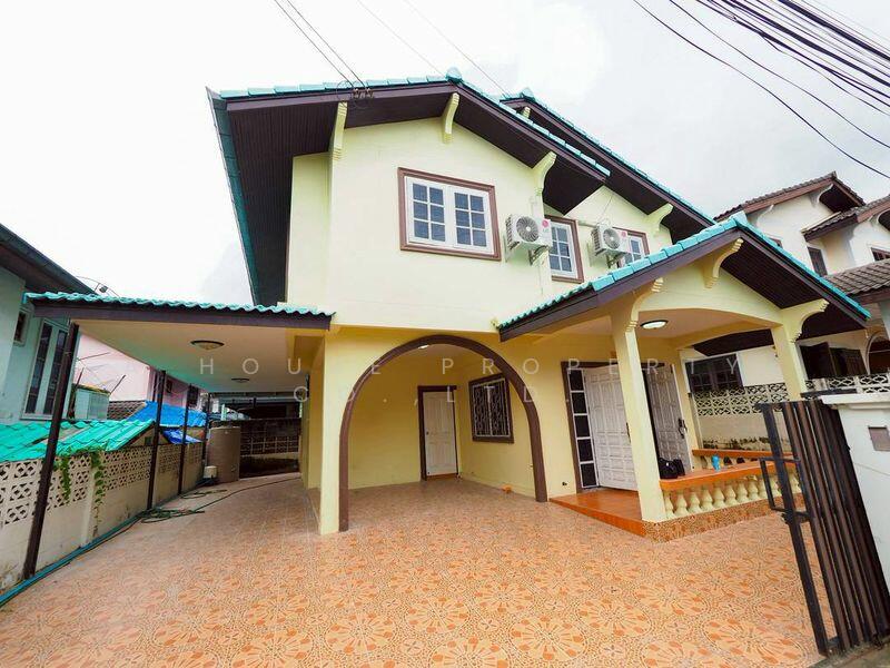 Selling a second-hand detached house in Sriracha, cheap price, large house, 2 floors, Chon Buri (Pattaya)