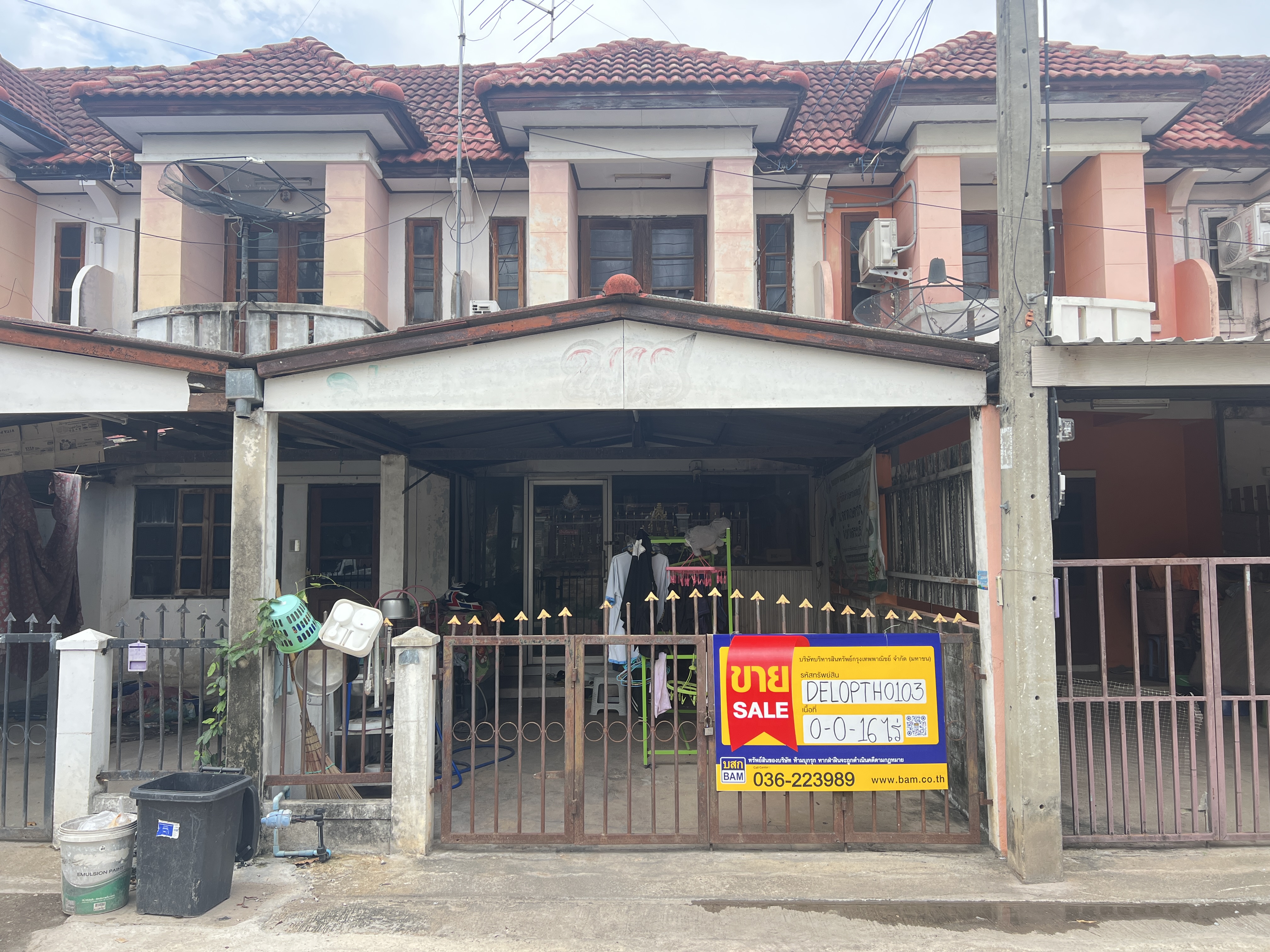 Townhouse project Bunsong Development Chai Badan
