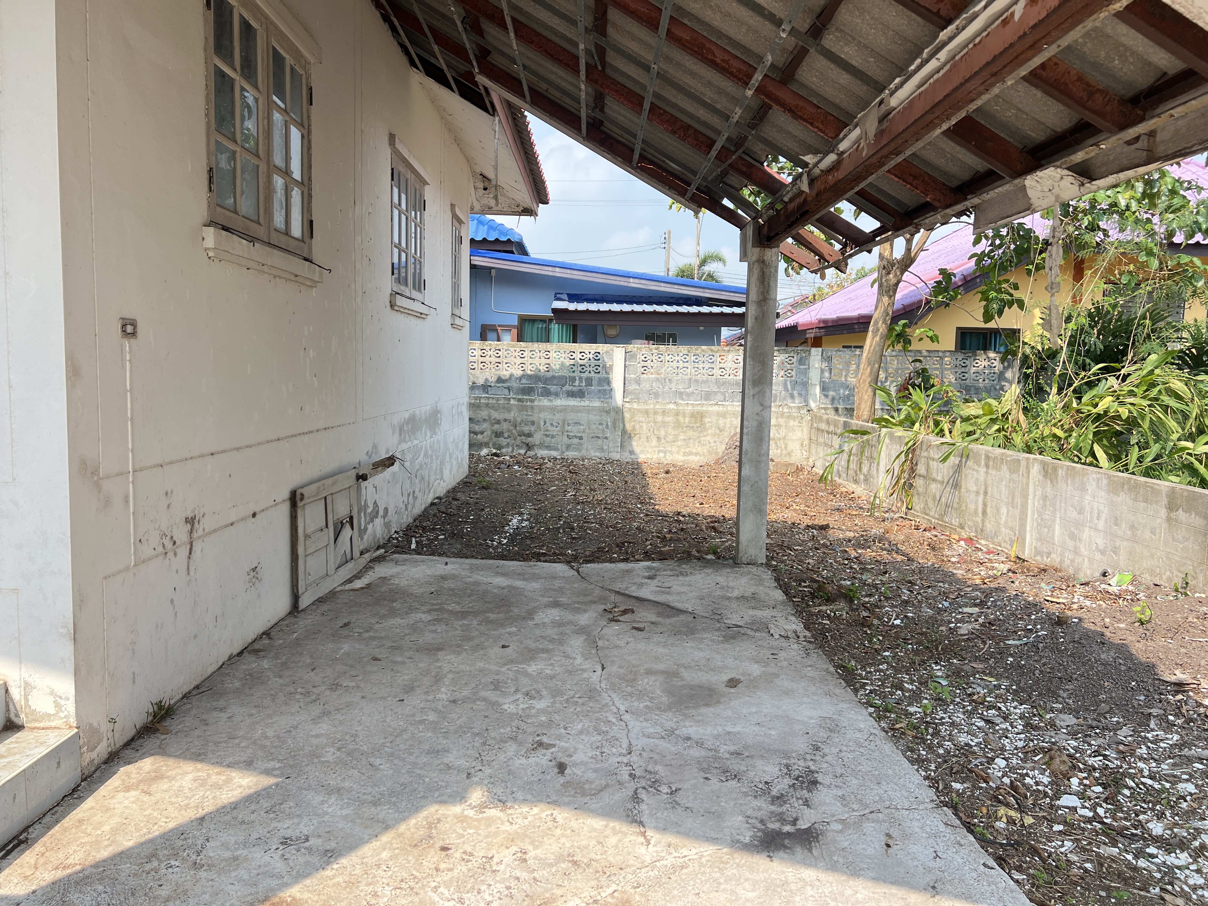 บ้านเดี่ยว โครงการบ้านสวนแสนสุข องครักษ์