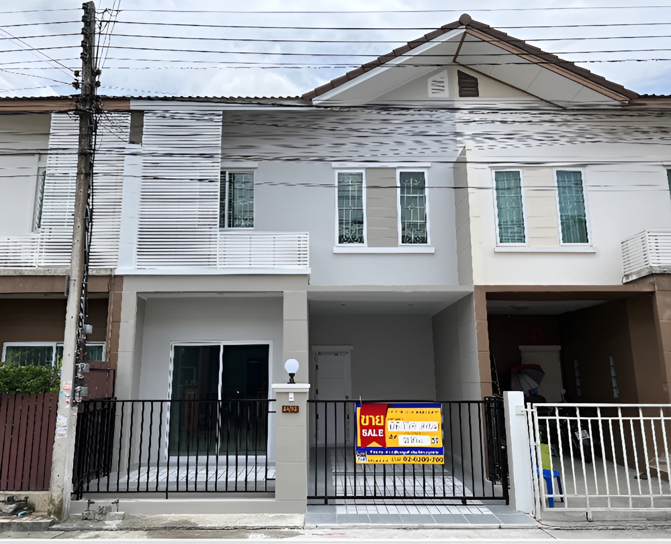 Townhouse project at Rungsit Sky Home, Lam Luk Ka - Klong 7