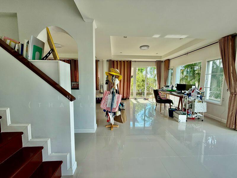 (In1) ขายบ้านเดี่ยวตกแต่งพร้อมอยู่ ใกล้บางแสน บ้านแปลงมุม หมู่บ้านศุภาลัยการ์เด้นวิลล์ บางแสน, Chon Buri (Pattaya)
