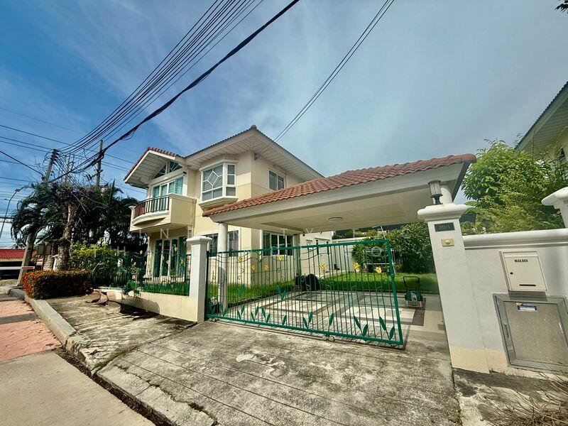 (In1) ขายบ้านเดี่ยวตกแต่งพร้อมอยู่ ใกล้บางแสน บ้านแปลงมุม หมู่บ้านศุภาลัยการ์เด้นวิลล์ บางแสน, Chon Buri (Pattaya)
