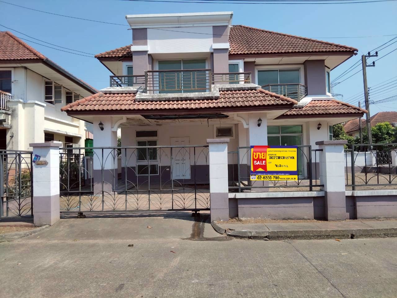 บ้านเดี่ยว 2 ชั้น โครงการ การ์เด้นวิลล่า