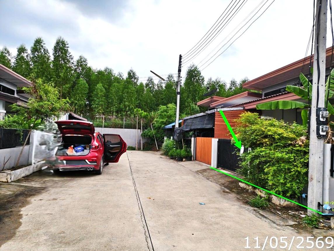 ทาวน์เฮ้าส์ บ้านสุขใจ สุขสบาย 5 ปลวกแดง ระยอง