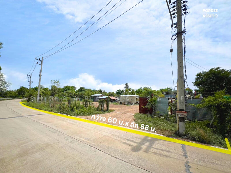 ที่ดินถมแล้ว 1-2-55 ไร่ (655 ตร.ว.) ซอยรุ่งทรัพย์ สามโคก, Pathum Thani