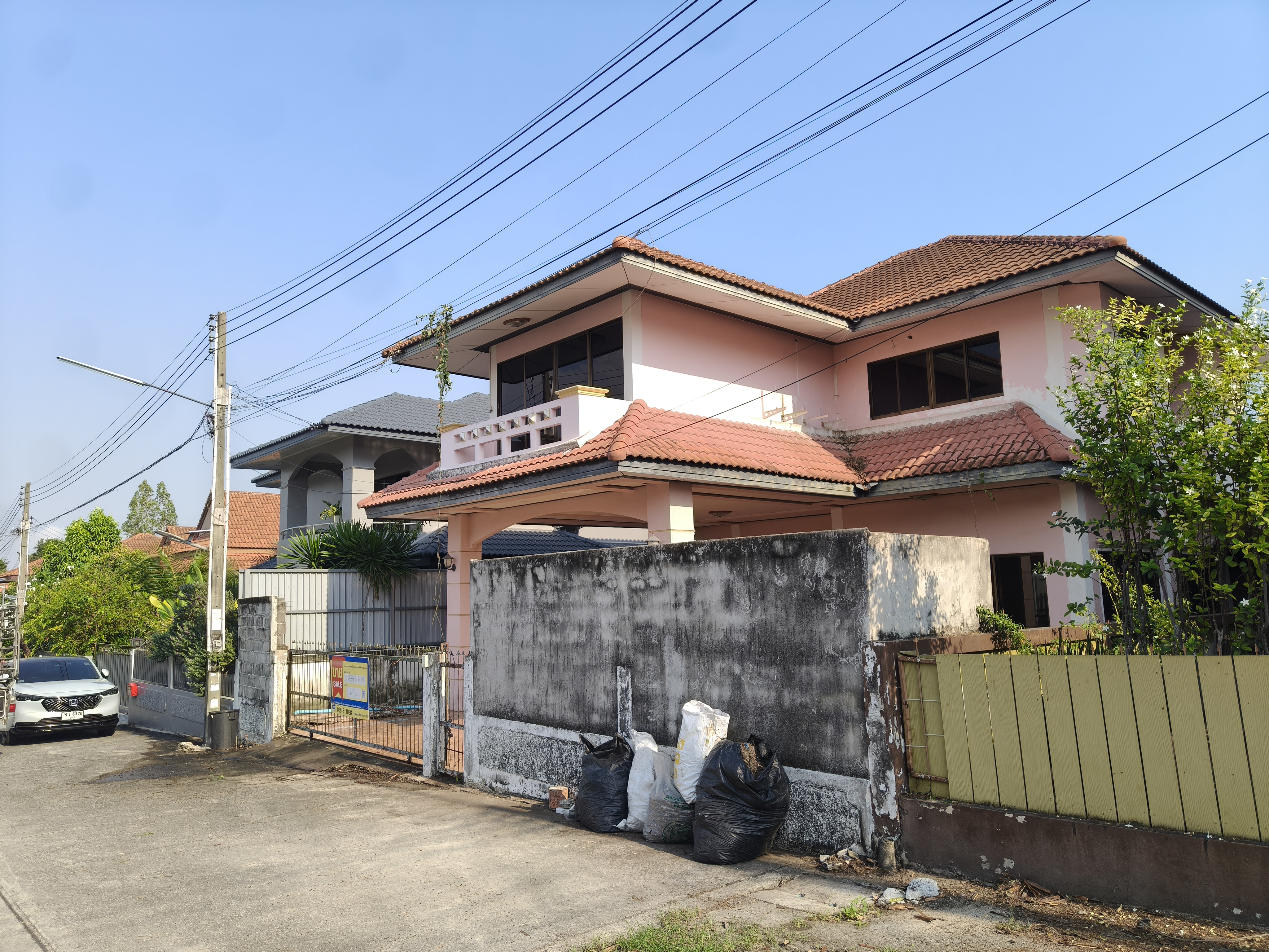 บ้านเดี่ยว โครงการทวีสุขการ์เด้นโฮม บ้านฉาง
