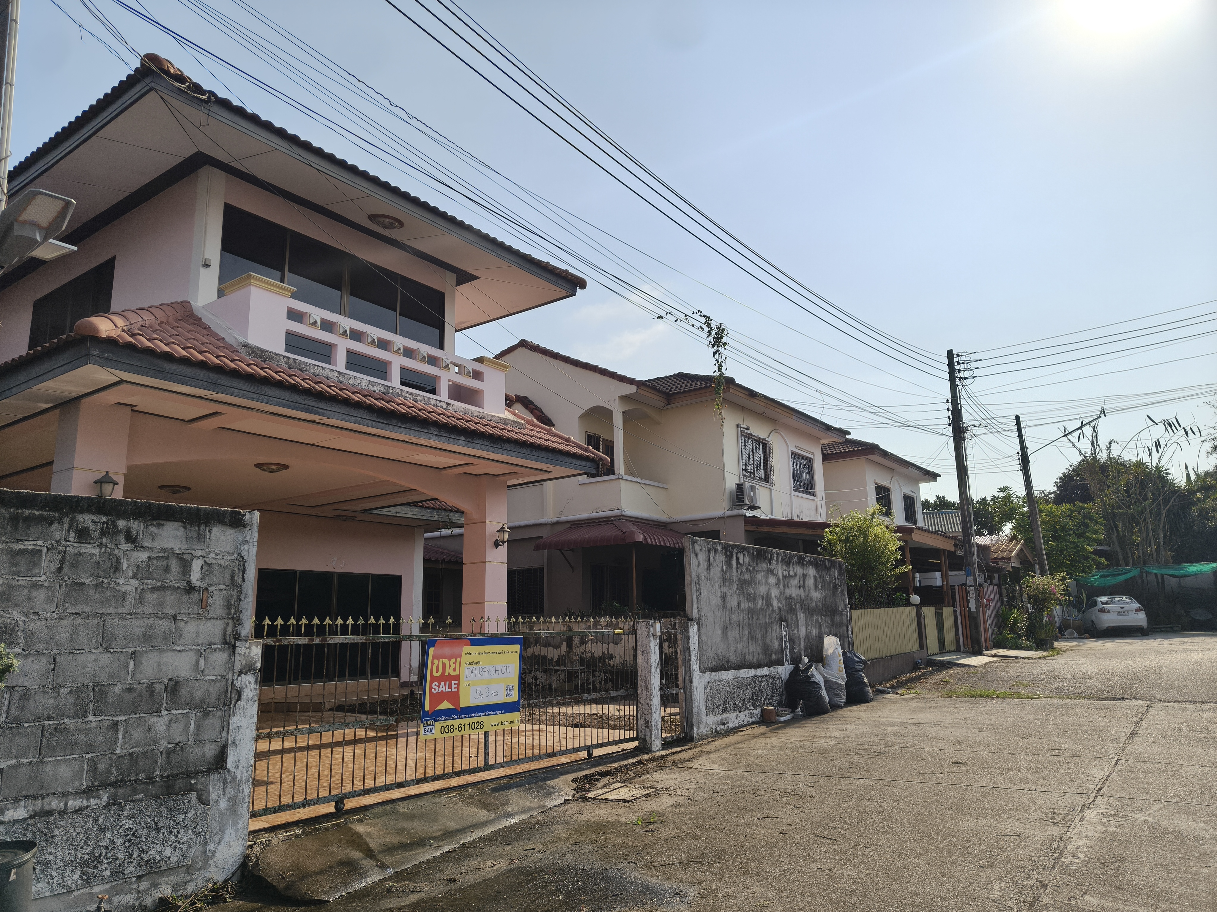 บ้านเดี่ยว โครงการทวีสุขการ์เด้นโฮม บ้านฉาง