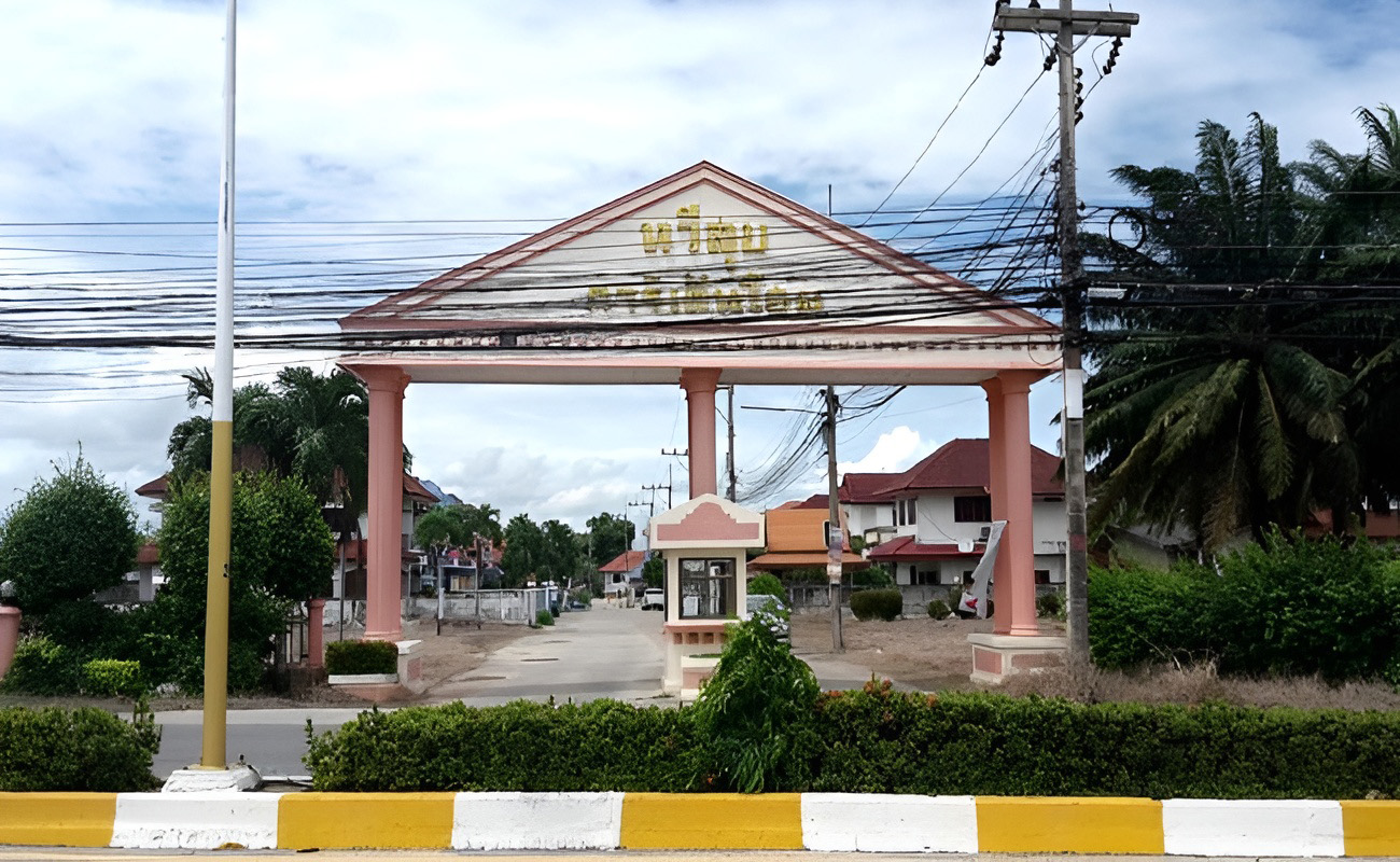 บ้านเดี่ยว โครงการทวีสุขการ์เด้นโฮม บ้านฉาง