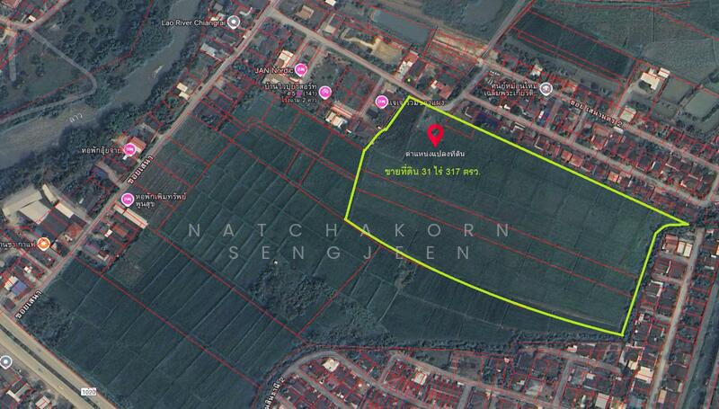 Land for sale, 31 rai 317 square wa, Soi Sena, Road 1020, Tha Sai, Mueang, Chiang Rai., Chiang Rai
