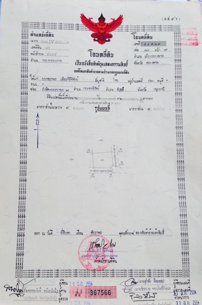ขายที่ดิน 2 แปลง อยู่ อ. เมืองหนองคาย ใกล้ถนนไทยลาว มิตรภาพ