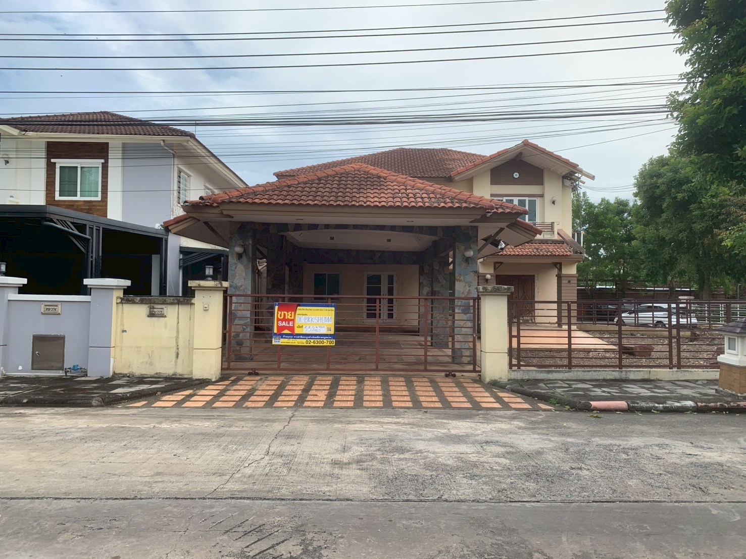 Single-detached house, Kasaville project, Vatcharaphon area.