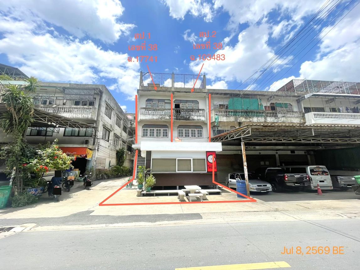 บ้านพักอาศัย 2 ชั้น พื้นที่ 23 ตรว. ในหมู่บ้านเดอะพาร์ค แขวงหนองแขม เขตหนองแขม กรุงเทพมหานคร