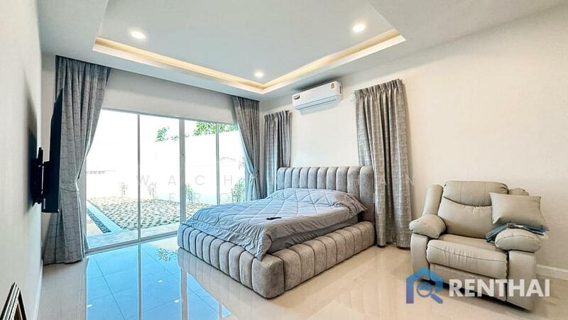 Beautiful pool villa 3bedrooms with large area, Chon Buri (Pattaya)