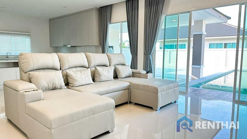 Beautiful pool villa 3bedrooms with large area, Chon Buri (Pattaya)