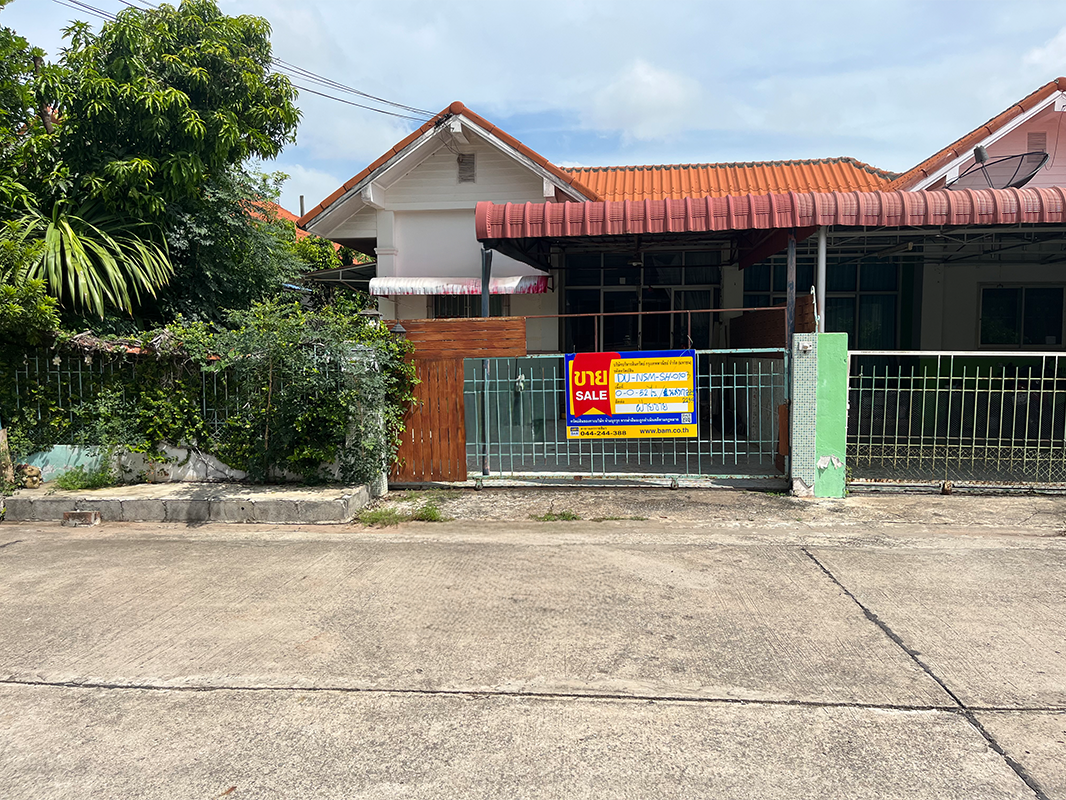 บ้านแฝด โครงการทรัพย์อนันต์ เมืองนครราชสีมา