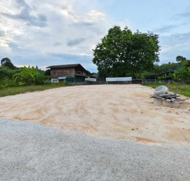 Land for sale in Rayong, 100 sq m, filled in, Ban Nam Khok - Nong Taphan Soi 11, Rayong