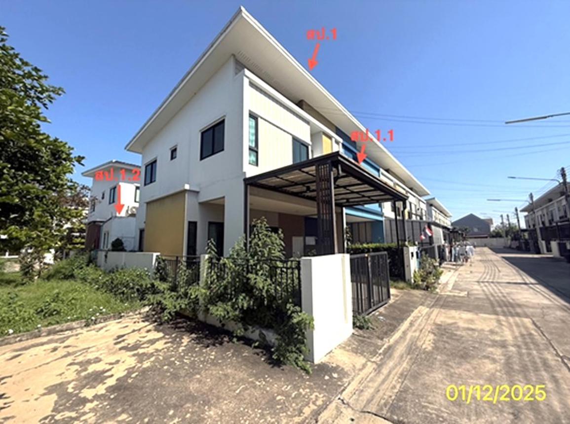 ทาวน์เฮ้าส์ เดอะโมดิช ราชพฤกษ์-กาญจนาภิเษก ลาดหลุมแก้ว ปทุมธานี
