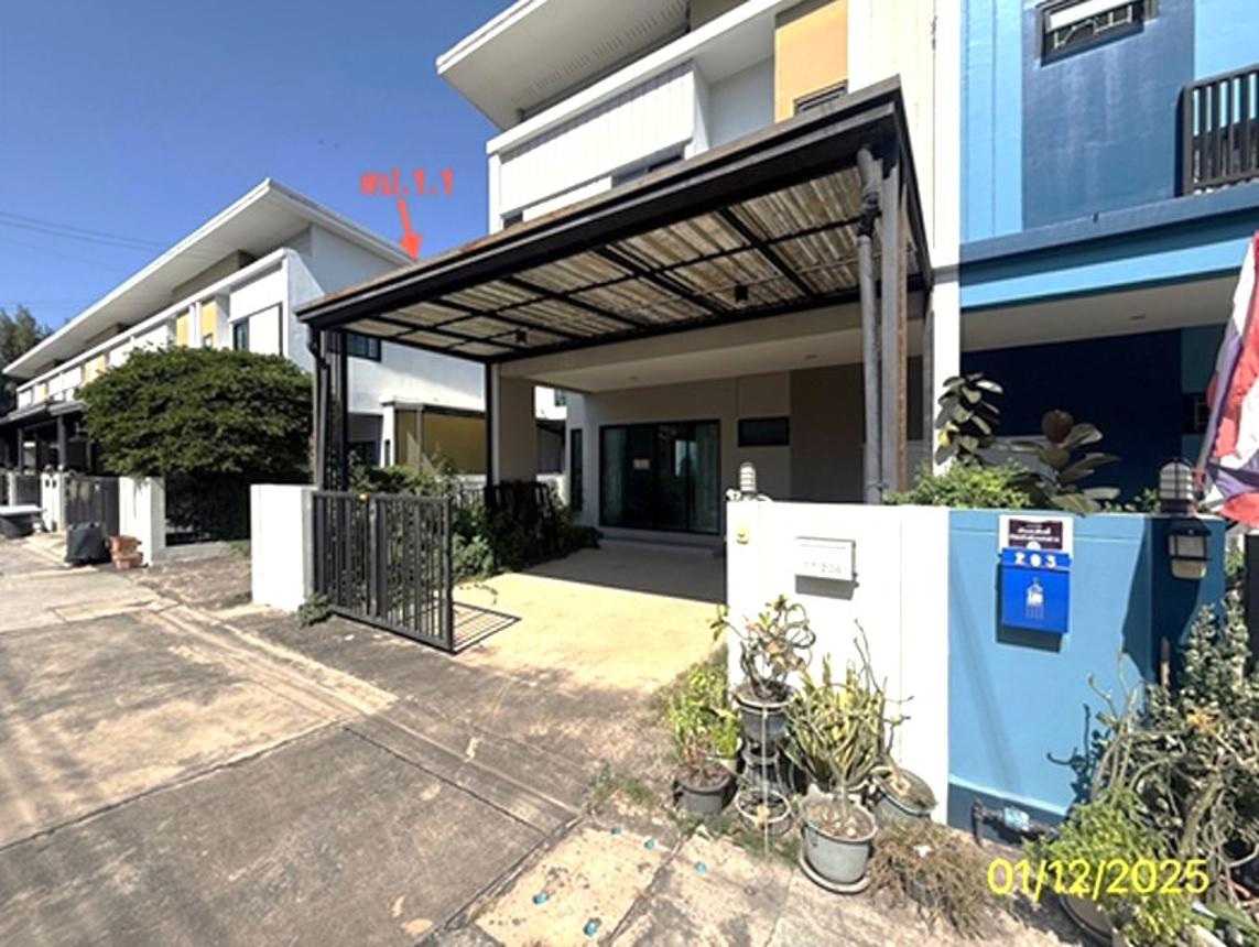 ทาวน์เฮ้าส์ เดอะโมดิช ราชพฤกษ์-กาญจนาภิเษก ลาดหลุมแก้ว ปทุมธานี