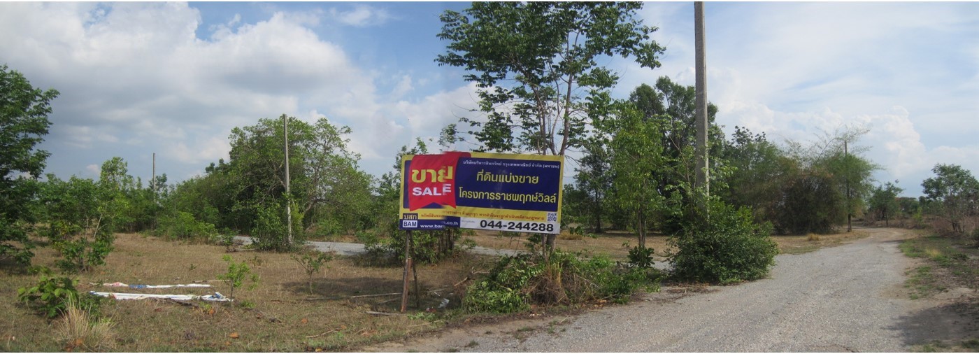 ที่ดินเปล่า โครงการราชพฤกษ์วิลล์ ปักธงชัย