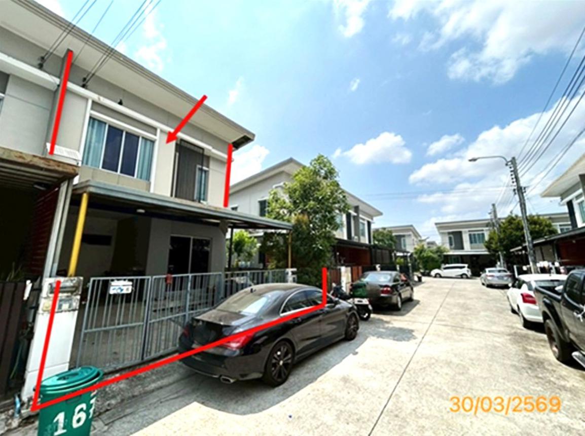 ทาวน์เฮ้าส์ พฤกษาวิลล์ 92 อ่อนนุช-สุวรรณภูมิ บางพลี สมุทรปราการ