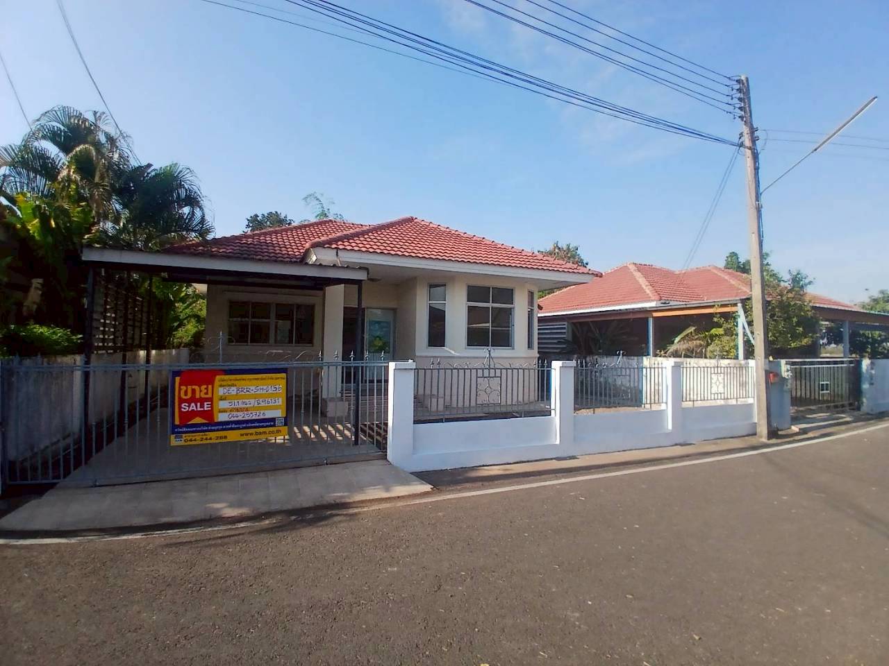 บ้านเดี่ยว ชั้นเดียว โครงการแพรวพราวแลนด์ จังหวัดบุรีรัมย์