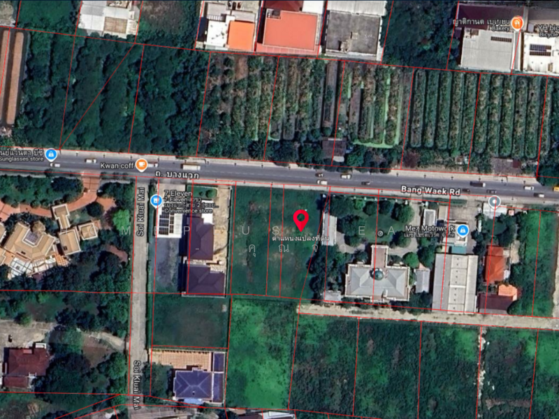 ที่ดินติดถนนบางแวก ใกล้ตลาดธนบุรีสนามหลวง2 เขตภาษีเจริญ เนื้อที่ 2 ไร่, Bangkok