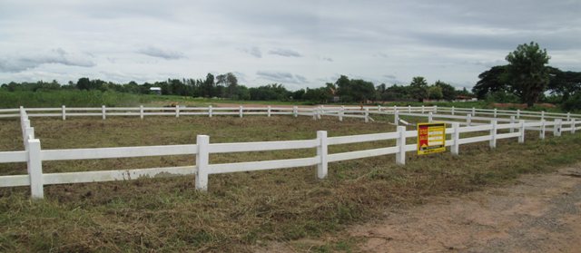 Empty land in Green Land project, Khon Kaen province.