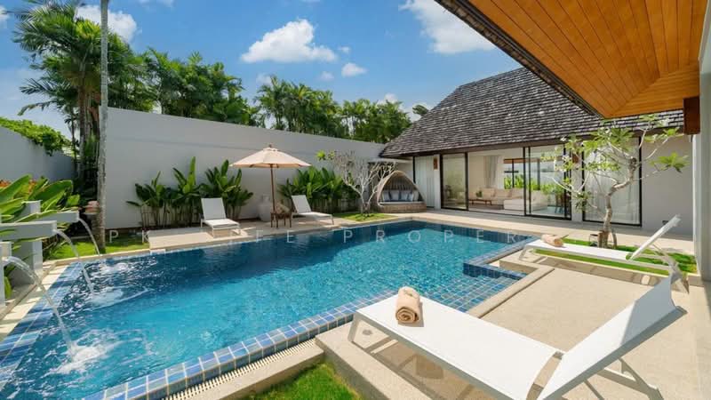 2S0249 Pool villa for sale 27,000,000 baht 4 bedroom 4 bathroom at cherngtalay have fully furnished, Phuket