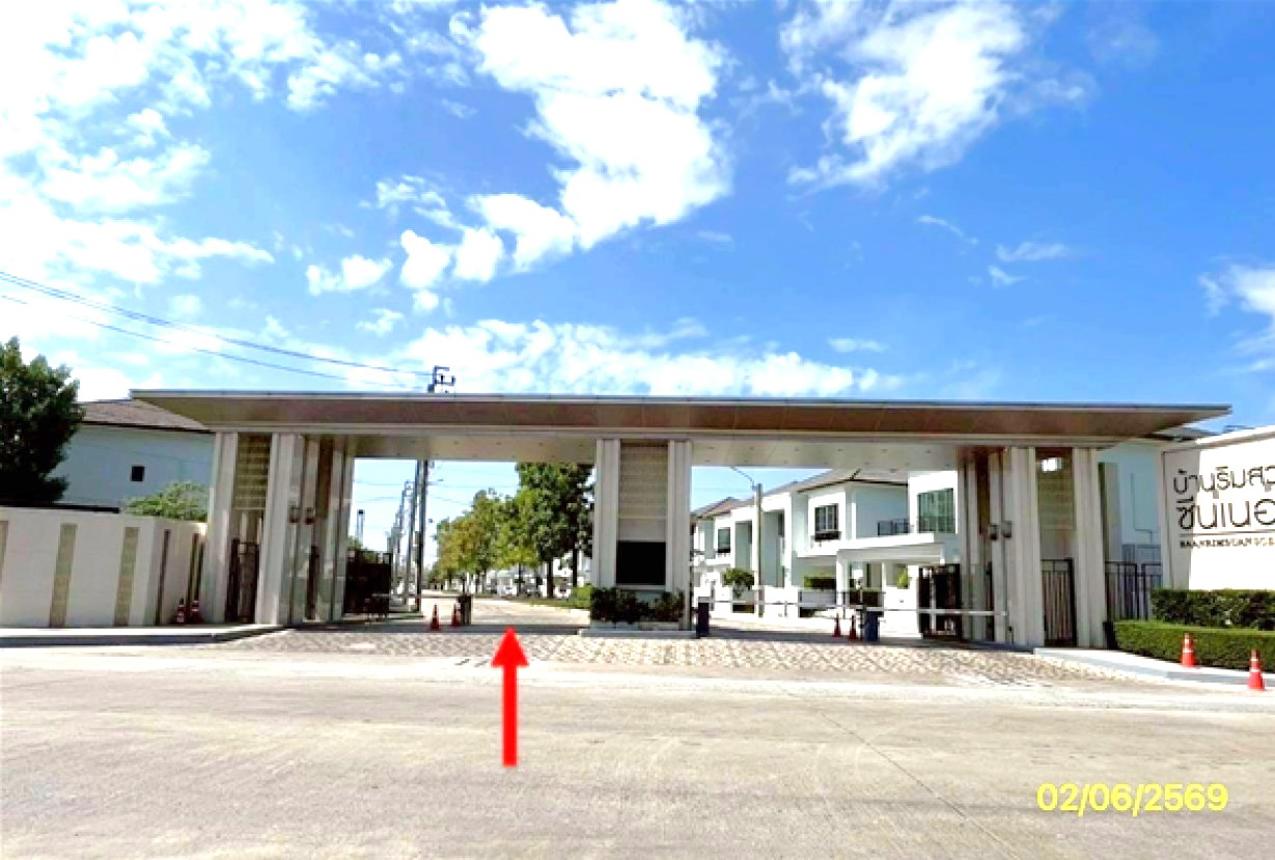 บ้านเดี่ยว บ้านริมสวน ซีนเนอรี่ บางนา-สุวรรณภูมิ บางพลี สมุทรปราการ