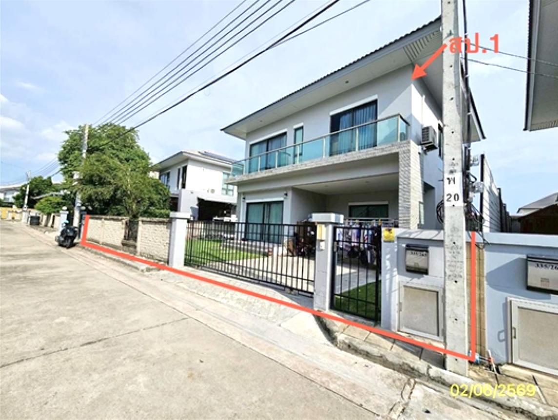 บ้านเดี่ยว บ้านริมสวน ซีนเนอรี่ บางนา-สุวรรณภูมิ บางพลี สมุทรปราการ